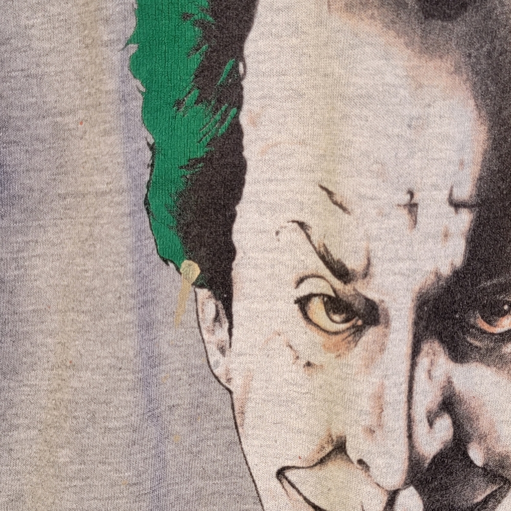 DC Comics Batman Movie Joker Vintage Promotional Print T-Shirt Men’s L 42-44 - Picture 10 of 16